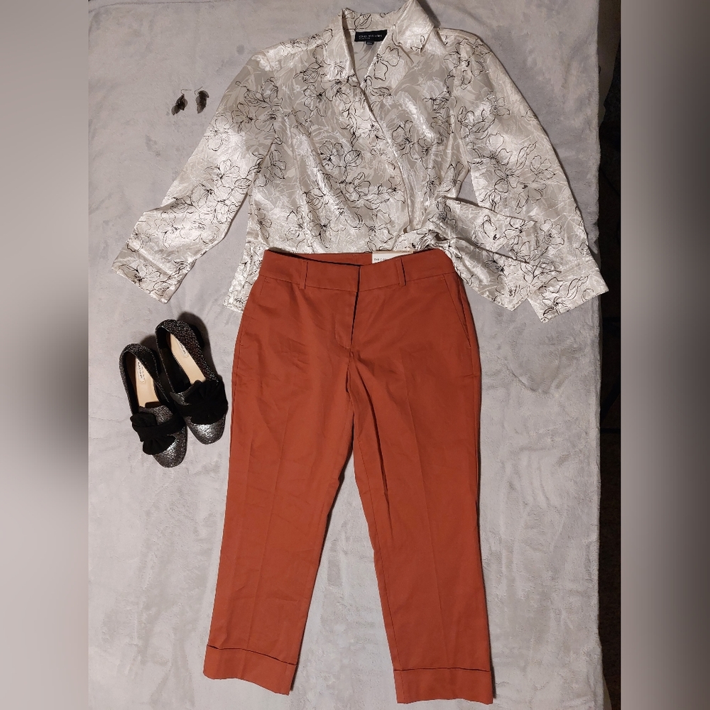 Cropped Office Pants